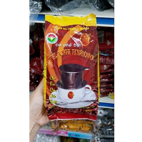 Cà phê bột Thanh Hương nâu gói 100g