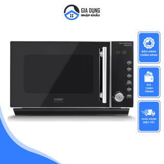 Lò Vi Sóng Kèm Nướng 2in1 Caso MIG 25 Ceramic, Dung Tích 25L, Công Nghệ Đối Lưu, Công Suất 1000W, Nhập Đức, BH 12 Tháng