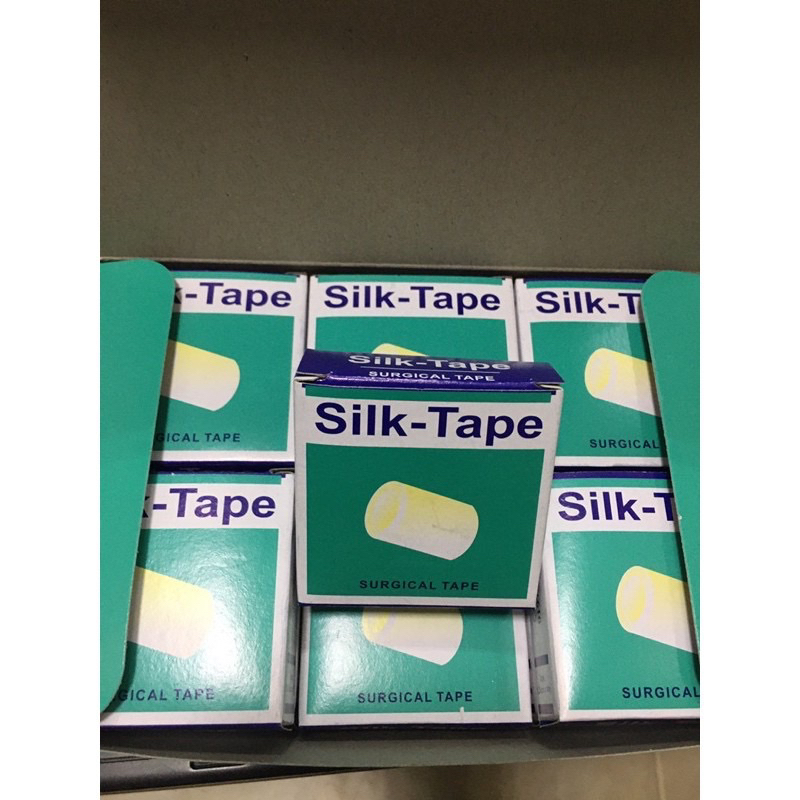 Hộp 12 cuộn băng dính lụa Silk Tape 1.25cm*4m