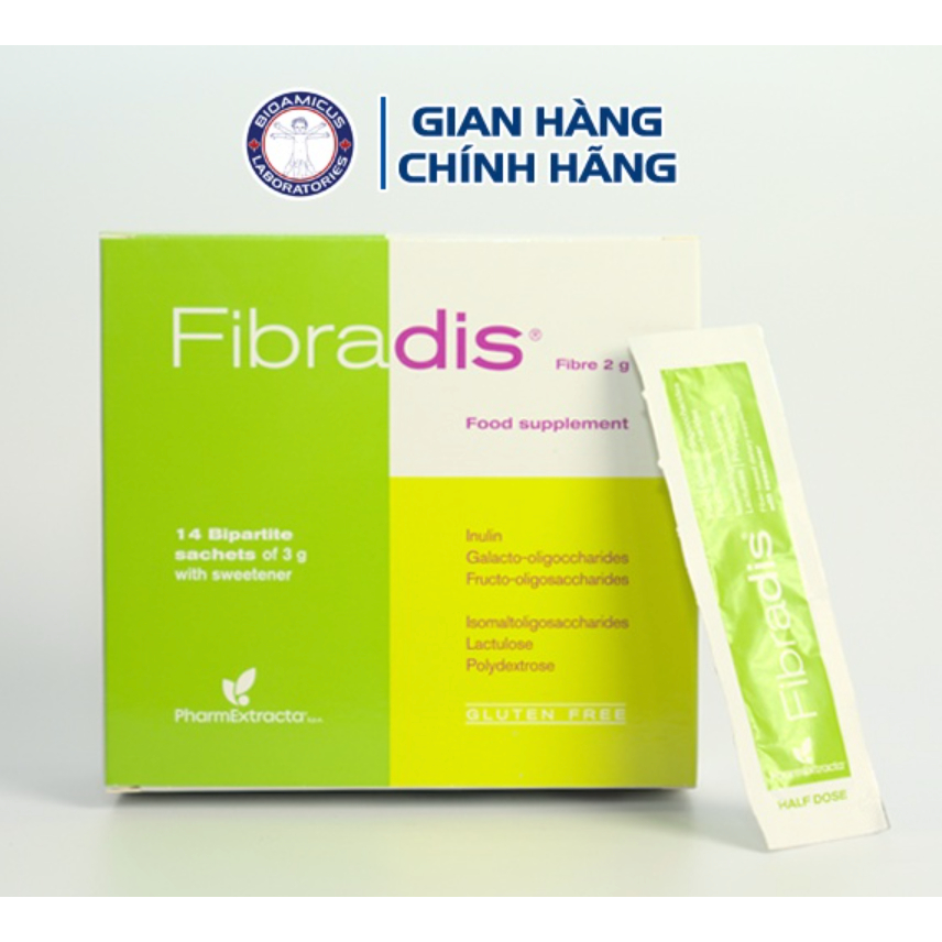Fibradis, hỗ trợ bảo vệ hệ tiêu hóa khỏe mạnh, giảm tình trạng táo bón