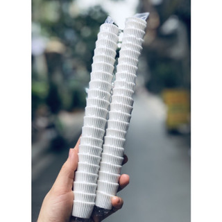 Cupcake mềm lót socola đáy 2,5cm dây 1000 chiếc