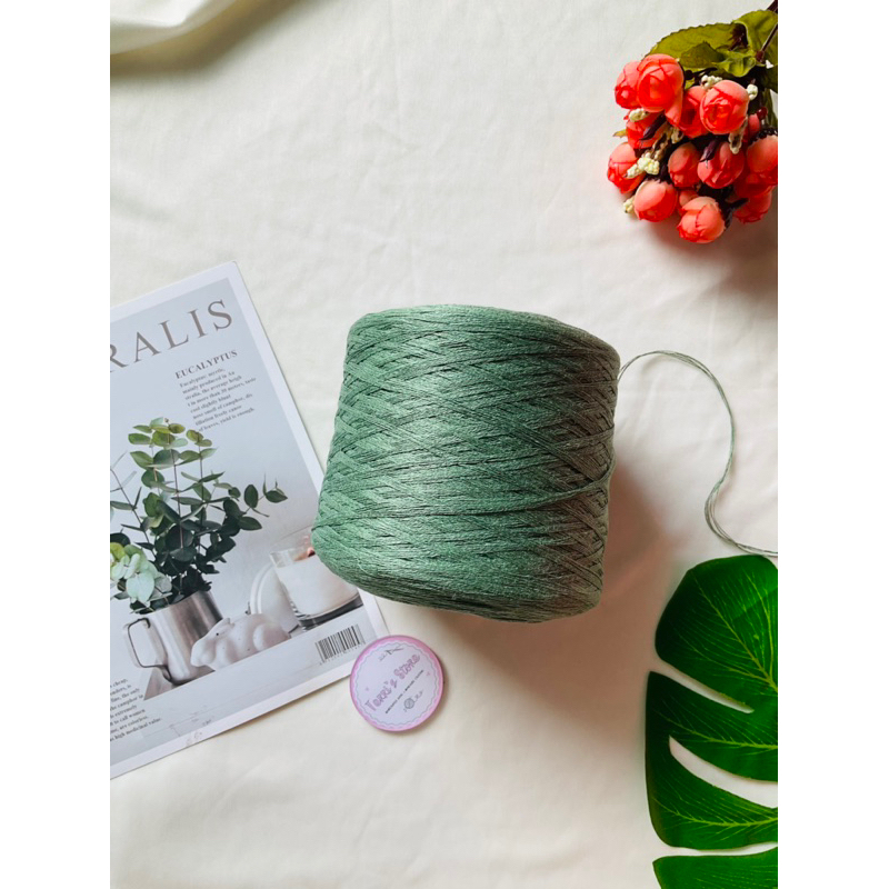 Yarn - Sợi Linen 100% và 70 - 80% | Sợi chập cỡ sợi từ 0.6mm ~ 0.8mm | Đan móc áo váy mùa hè | Terri Store