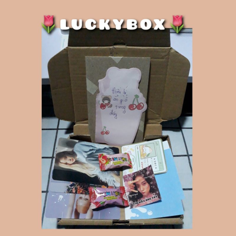 luckybox blackpink 📦📦Ramdom( đọc kỹ mô tả)