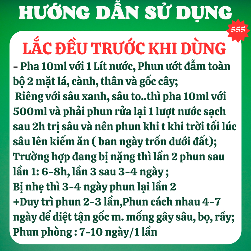 Diệt sâu đục thân,chế phẩm sinh học biogreen555 diệt các loại sâu phá hoại rau màu, cây ăn trái 100ml