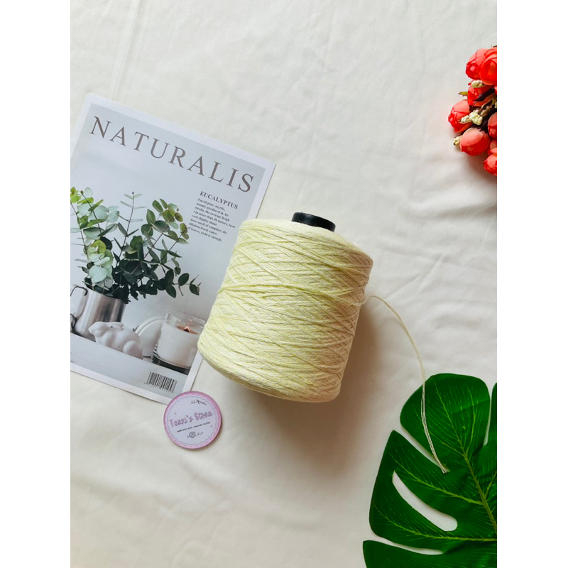 Yarn - Sợi Linen 100% và 70 - 80% | Sợi chập cỡ sợi từ 0.6mm ~ 0.8mm | Đan móc áo váy mùa hè | Terri Store