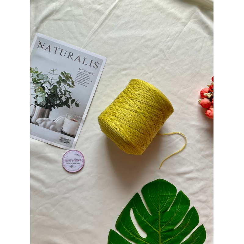 Yarn - Sợi Linen 100% và 70 - 80% | Sợi chập cỡ sợi từ 0.6mm ~ 0.8mm | Đan móc áo váy mùa hè | Terri Store