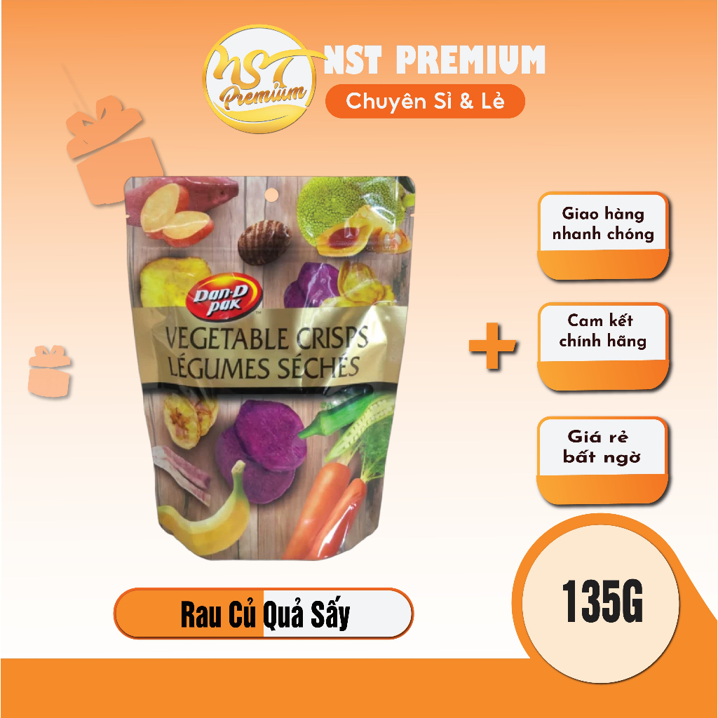 Rau củ quả sấy 135gr