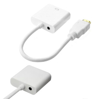 Dây cáp cao cấp HDMI to VGA chuẩn HD full HD1080P
