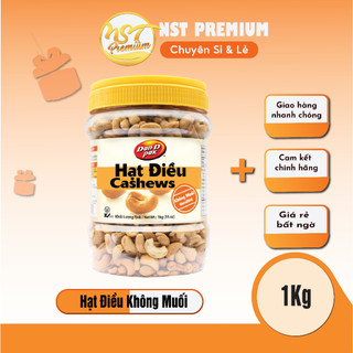 Hạt điều không muối 1 kg Dan D Pak