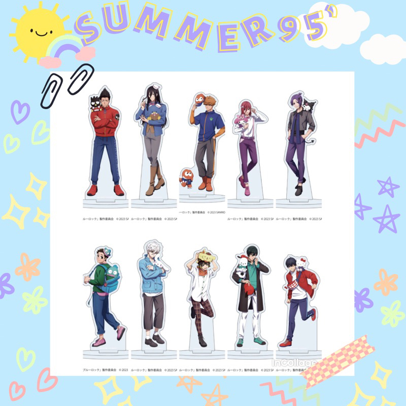 Standee Blue Lock ver Sanrio
