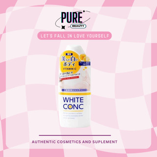 Sữa tắm hương cam dưỡng trắng da white conc yuzu của nhật bản - white conc yuzu body shampoo