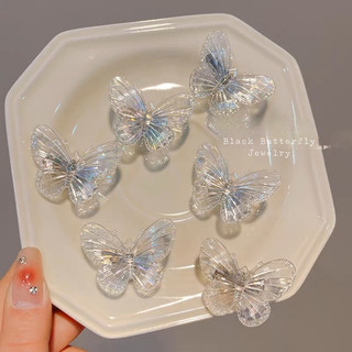 Kẹp tóc trong suốt Butterfly