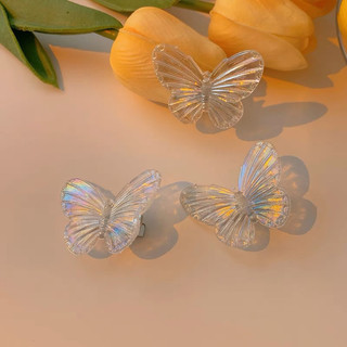 Kẹp tóc trong suốt Butterfly