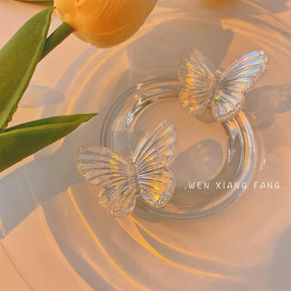 Kẹp tóc trong suốt Butterfly