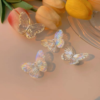 Kẹp tóc trong suốt Butterfly