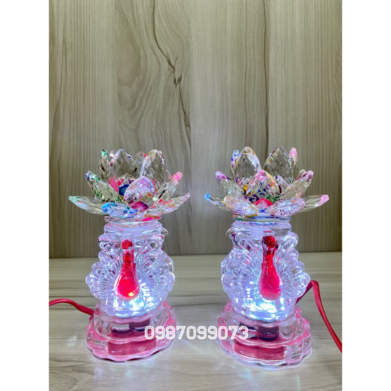 ĐÈN PHA LÊ HOA SEN KIỂU DÁNG THIÊN NGA