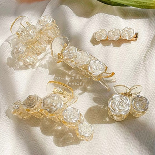 Kẹp tóc hoa nhựa Butterfly