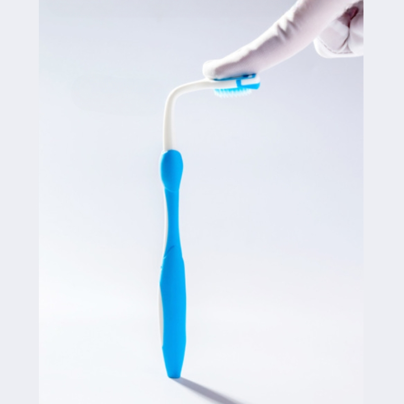 Bàn Chải Lưỡi Silicone Rưa Lưỡi Cạo Sạch Mảng Bám Lông Mềm Mại Không Đau Rát