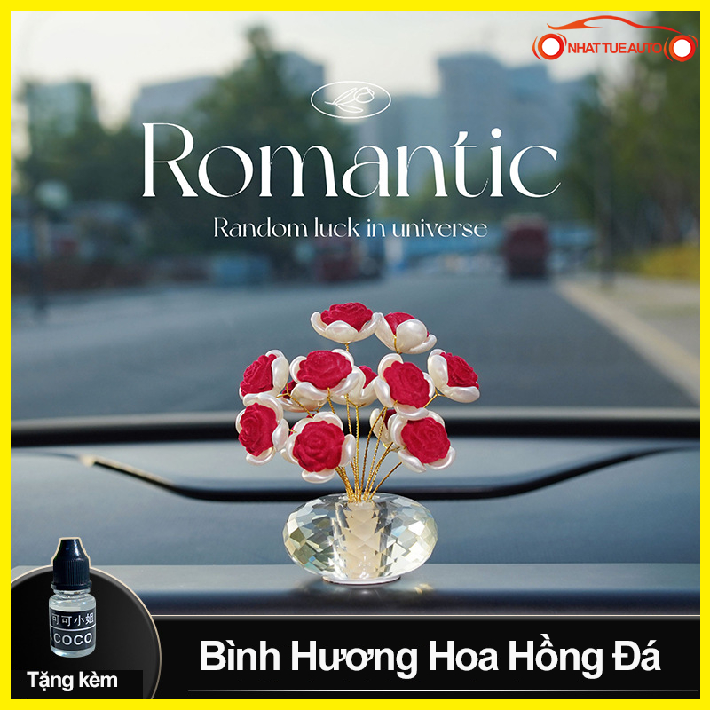 BÌNH PHA LÊ HƯƠNG NƯỚC HOA ĐÍNH ĐÁ CAO CẤP TRANG TRÍ TAPLO XE Ô TÔ, SANG TRỌNG NHIỀU MÀU SẮC