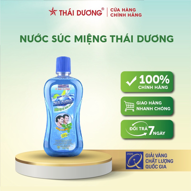Nước Súc Miệng Bạc Hà Thái Dương 500 ml