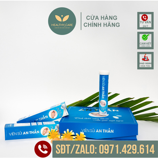 ✅ Viên Sủi An Thần - TEM BIGFA BẠC Hỗ Trợ Dưỡng Tâm - An Thần - Ngủ ngon TUÝP 20