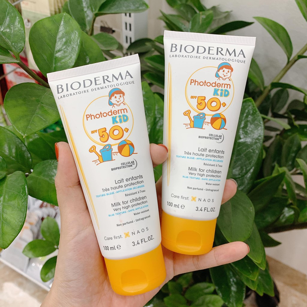 Kem chống nắng Bioderma cho bé trên 1 tuổi bé từ 12 tháng tuổi 100ml SPF 50