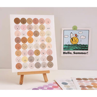 Sticker  mặt tròn cảm xúc