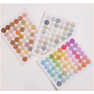 Sticker  mặt tròn cảm xúc