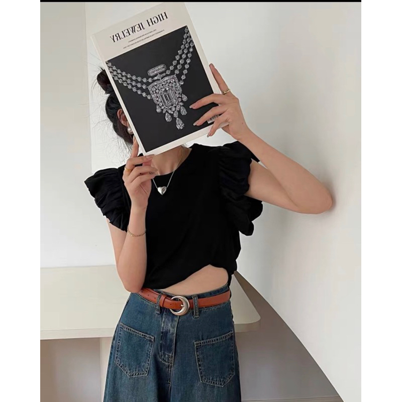 Áo tay hến bồng TTA867