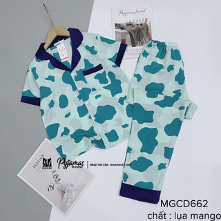 bộ lụa cộc dài 40-65kg luala pijama