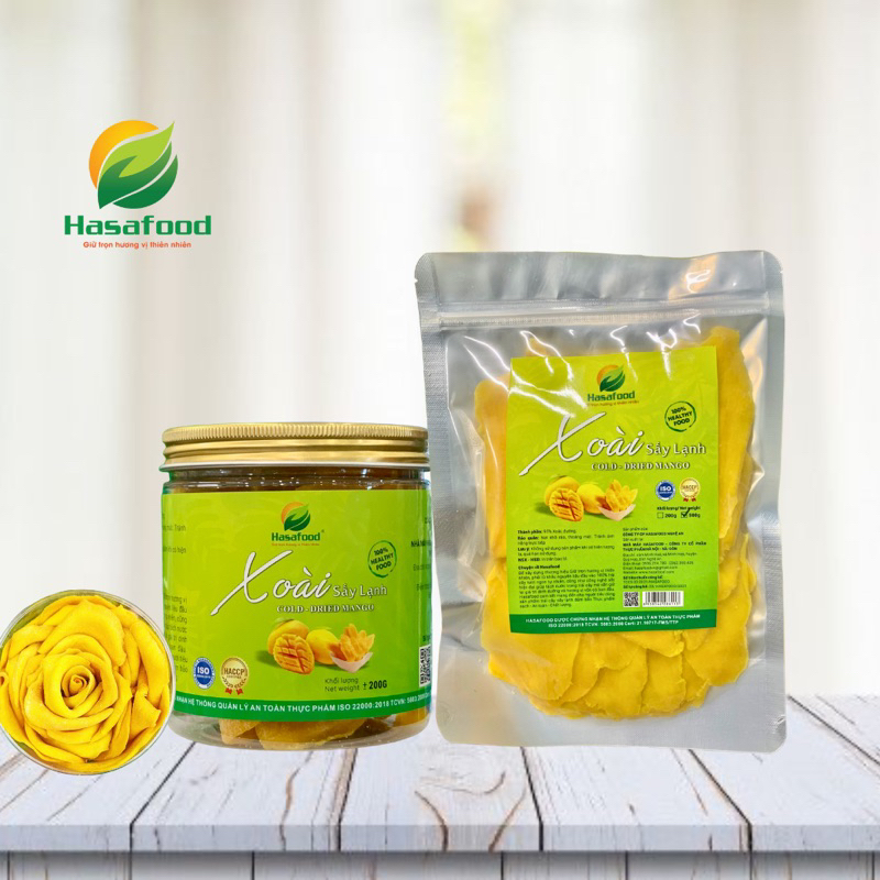 200GR XOÀI SẤY LẠNH HASAFOOD