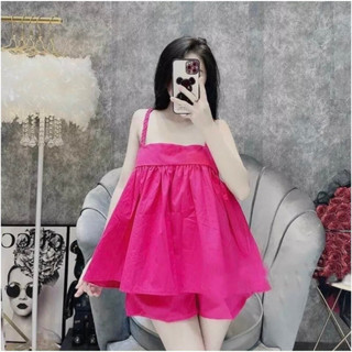 Set bộ đồ nữ mặc nhà đi chơi _ phom rộng siêu xinh
