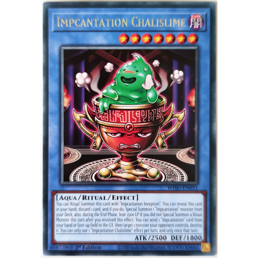 [Thẻ Yugioh] Impcantation Chalislime |EN| Rare