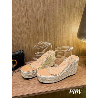 Sandal mika 3 quai đế xuồng cói hàng fullbox - cerihouse