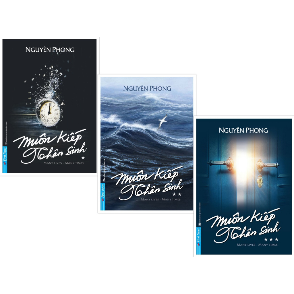 Sách - Combo Muôn Kiếp Nhân Sinh 1 + Muôn Kiếp Nhân Sinh 2 + Muôn Kiếp Nhân Sinh 3 (Bìa mềm) - First News