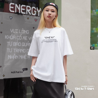 CHUBBIE © "Ghệ Iu" T-Shirt - Áo Phông cotton unisex nam nữ, form suông, chất liệu Cotton 250gsm