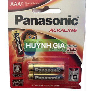 Pin 3A Panasonic Alkaline 1 vĩ 2 viên Made in Thailand CHÍNH HÃNG
