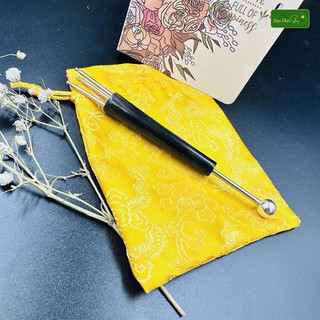 Sao chổi bạc 1 đầu 10 li thân sừng cao cấp - Điện chẩn thân tâm