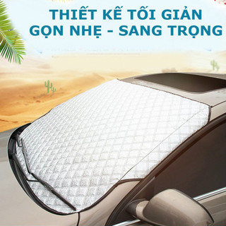 Bạt che nắng kính lái dành cho ô tô - Giúp cách nhiệt chống nóng hiệu quả, giảm nhiệt cho xe hơi