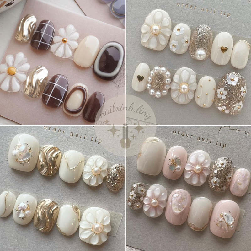 Gel Khô Định Hình Nail , Gel Nặn Charm, Gel Đa Năng Dán Móng Úp Tạo Kiểu Làm Charm 3D