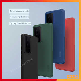 Ốp Lưng Nillkin Chống Vân Tay Xiaomi Redmi K60 / K60 Pro / K60 Ultra / Poco F5 Pro,K30 Pro,Mi13T / Mi13T Pro Sang trọng