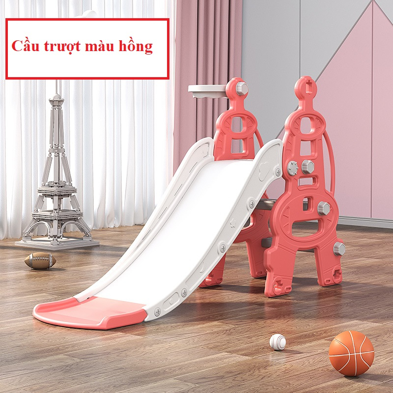 Cầu trượt cho bé trong nhà siêu đẹp chắc chắn