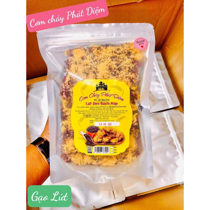 CƠM CHÁY SIÊU CHÀ BÔNG, CƠM CHÁY GẠO LỨT - ĂN VẶT THOẢI MÁI KHÔNG LO BÉO - H&H Organic, GIÁ GỐC TẬN XƯỞNG, sỉ sll