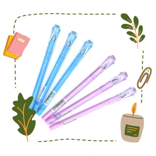 Bút viết gel chosch cs956 / cs-956 ngòi 0.5mm mực xanh / tím