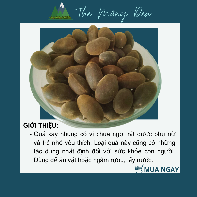 Trái Say Nhung 250g Đặc Sản Măng Đen Kon Tum