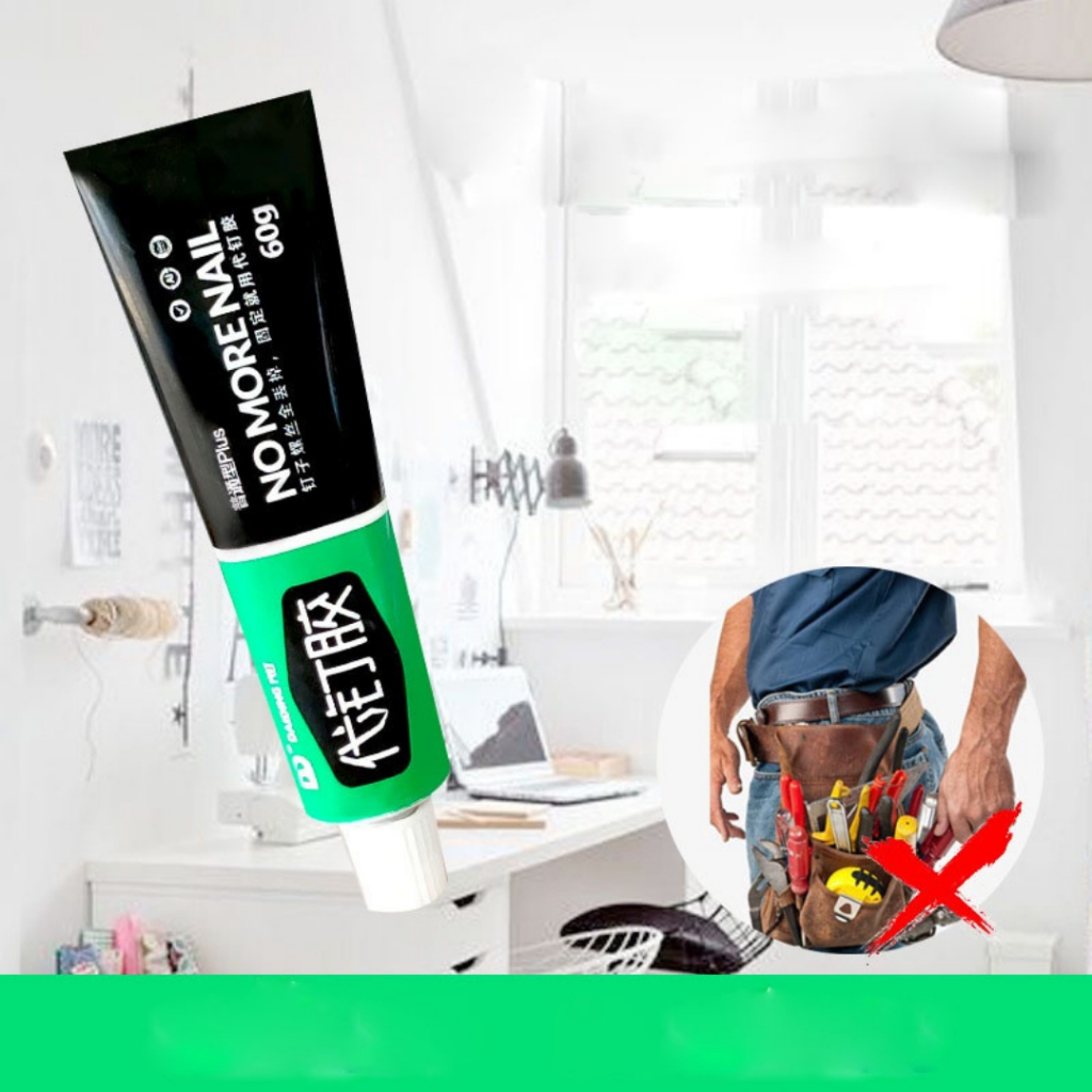 Keo siêu dính, keo dán đa năng QMS - PK094 keo thay thế đinh càng để lâu càng dính chắc dàng keo gel đặc 60g