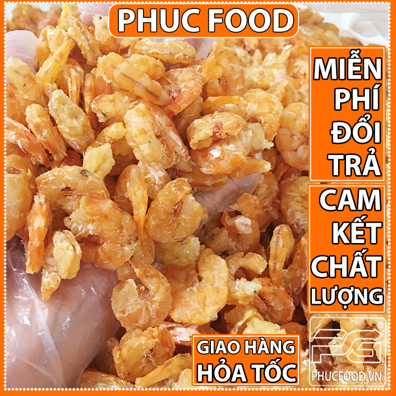 Tôm đất cà mau sấy khô bóc nõn ngon chuẩn loại 1 cao cấp giá gốc đóng gói hút chân không 300 gam, 500 gam
