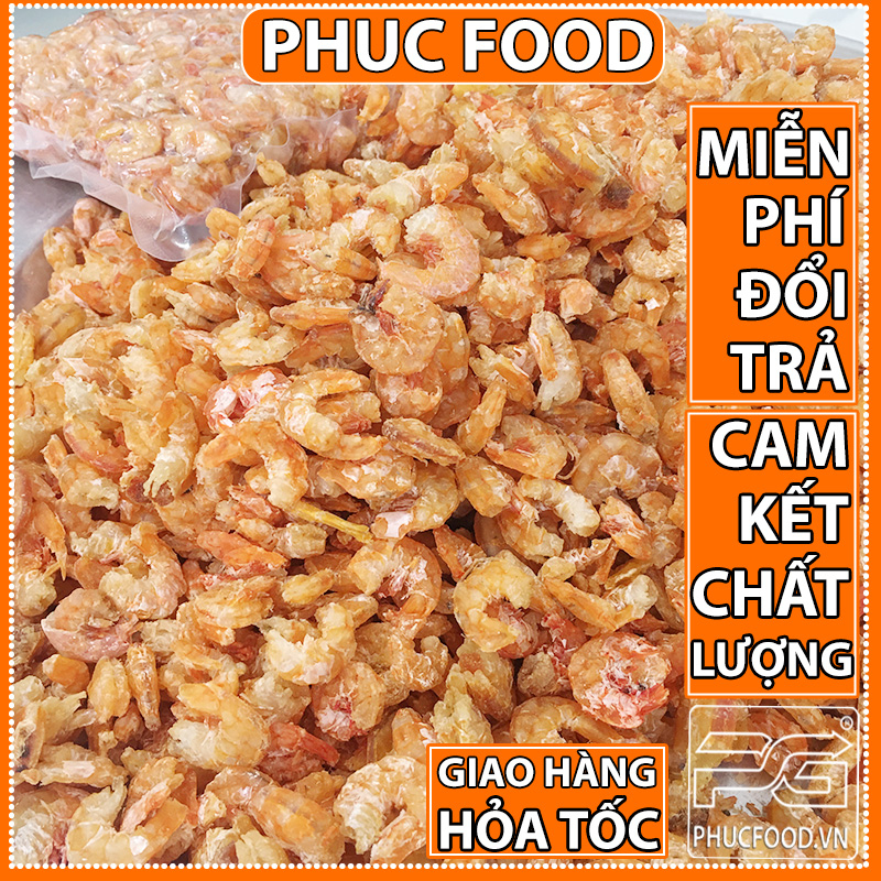 Tôm đất cà mau sấy khô bóc nõn ngon chuẩn loại 1 cao cấp giá gốc đóng gói hút chân không 300 gam, 500 gam