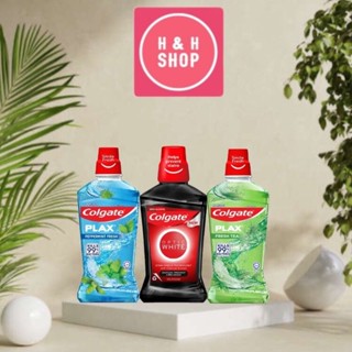 Nước súc miệng Colgate diệt 99% vi khuẩn Plax trà xanh / bạc hà 500ml