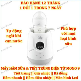 Mono 9 - máy hâm sữa và tiệt trùng điện tử fatzbaby fatz fb3061sj